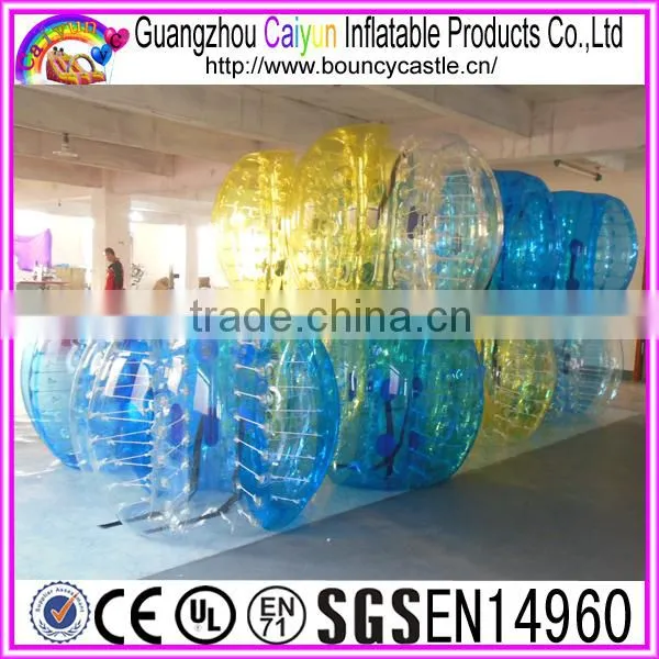 Best TPU inflatable ball suit human bumper bubble ball