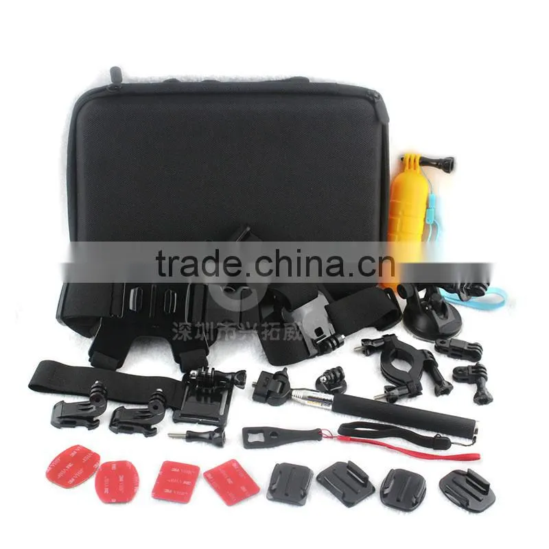25-in-1 GoPro accessory kit for Gopro Hero 2/3/3+/4/4 Session