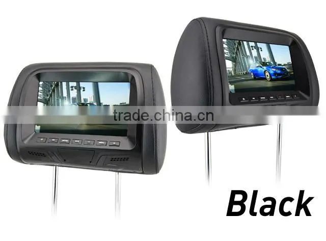 New and Hot 7" Car TFT LCD Headrest Monitor