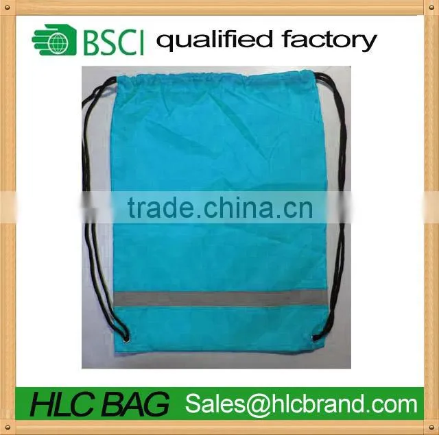 Hot Selling Promotional polyester drawstring bag HL-PB023B