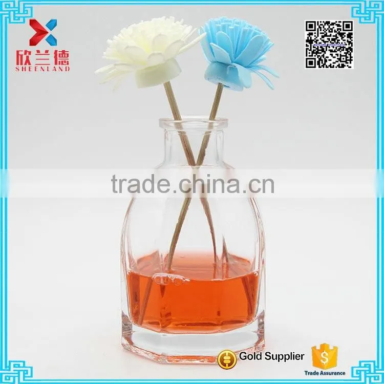 special design lamp shaped high quality white glass bottle for aroma diffuser