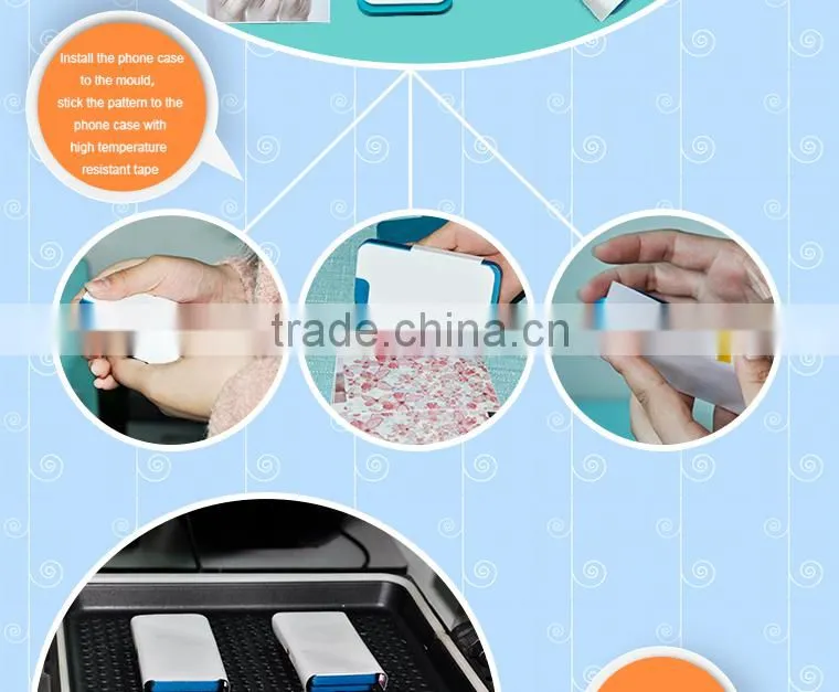 3D IP6 mobile phone shell mould for sublimation with best quality wholesale