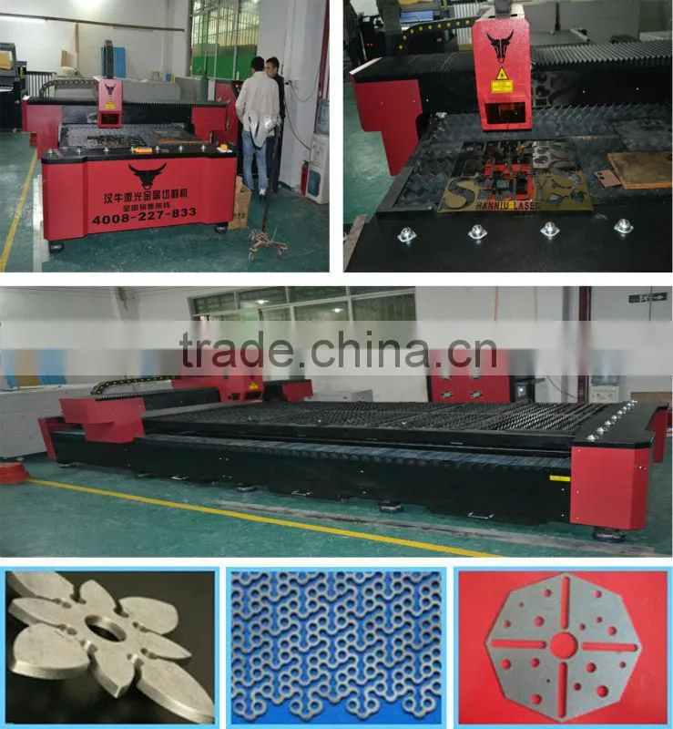 Strong power YAG metal laser cutting machine low price for sale