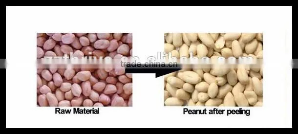 High efficiency 200kg/h peanut red skin peeled machine,Best selling monkey nuts removing machine price