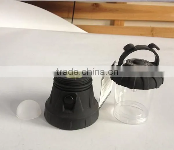 82046#black plastic lantern outdoor led lamp