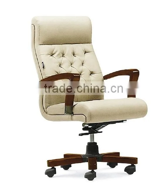 Furniture high back armrest ergonomic leather executive office chairs with wheels GZH-SJ1003