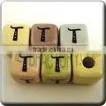 Pastel Color Alphabet Beads
