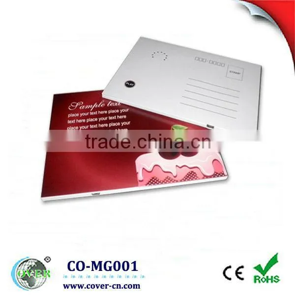 MP3 USB Christmas holiday/New Year post card.great promotional gift