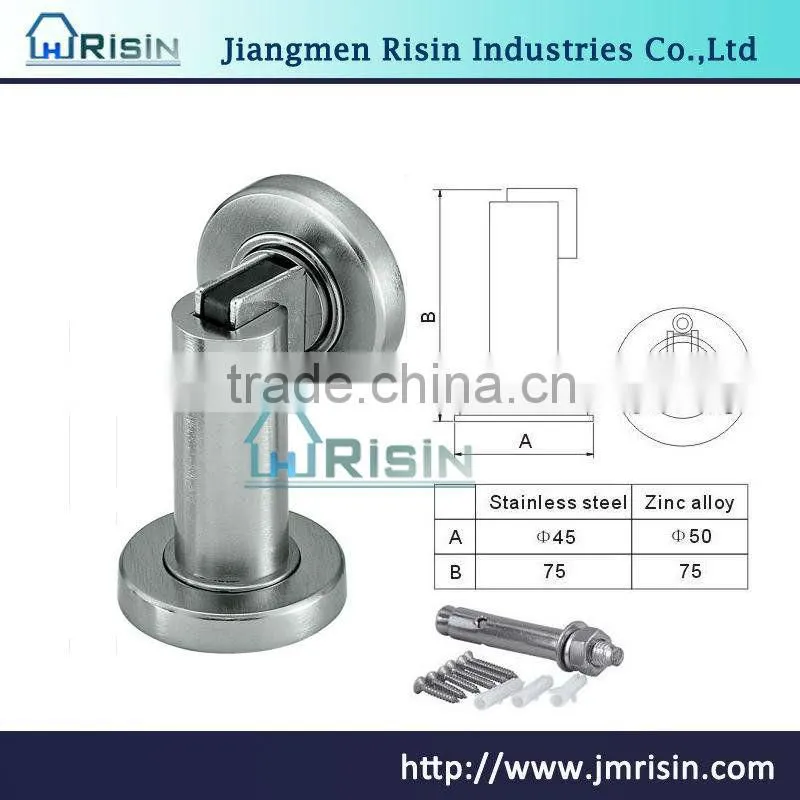 Zinc Alloy Stainless Steel Magnetic Door Stop