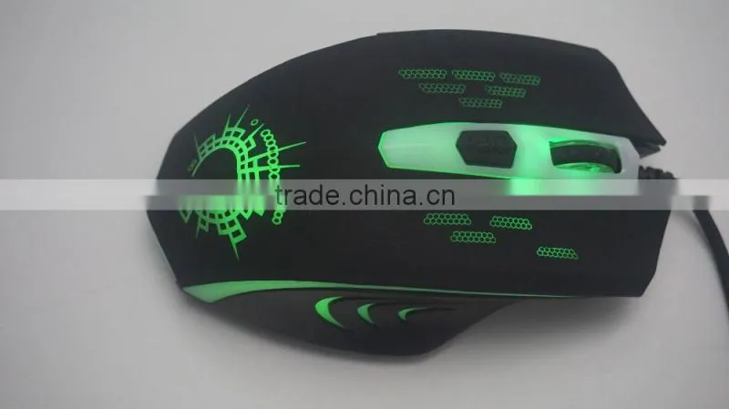 5D multi color gaming mouse with led light