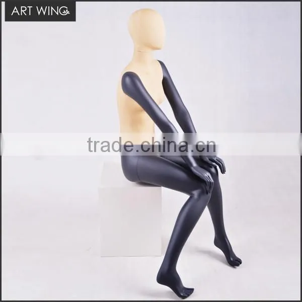 sitting fashion female display dummy