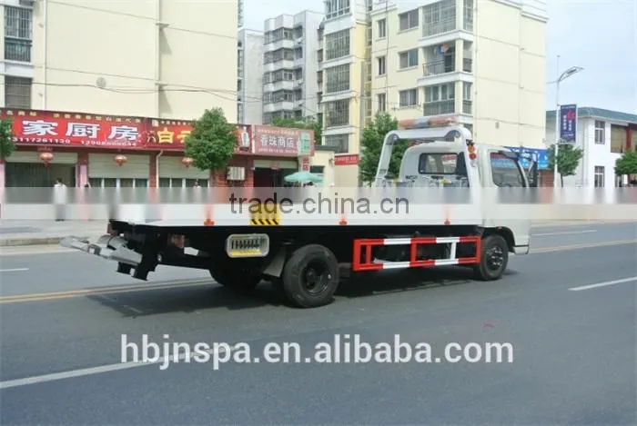 made in China foton 4*2 road tow trucks for sale