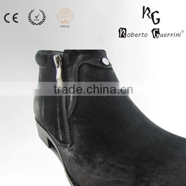 Genuine Leather High End Boots Men Italy Design