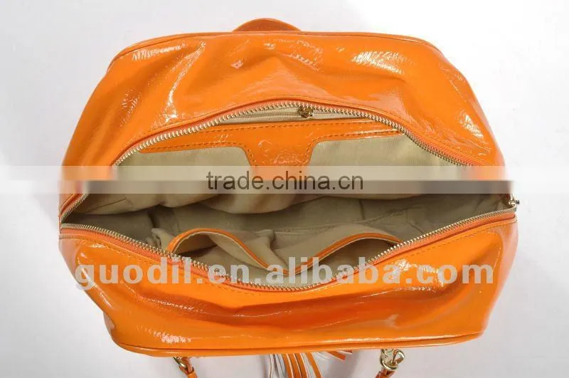New arrival! Quilted satchel bags ladies leather handbags fashion designer 2012