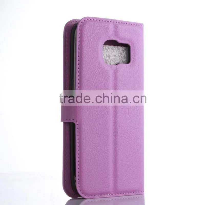 PU Leather Mobile Phone Case For Sumsung Galaxy S7 Edge Back Cover Leather Case