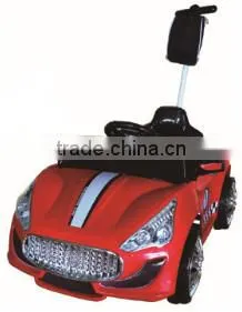 A fashion kids push baby vehicle with handle, the outer shape,good price toy cars,made in pinghu