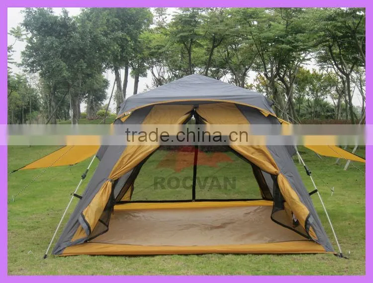 Good style waterproof 3 season double layer 4 person military tent