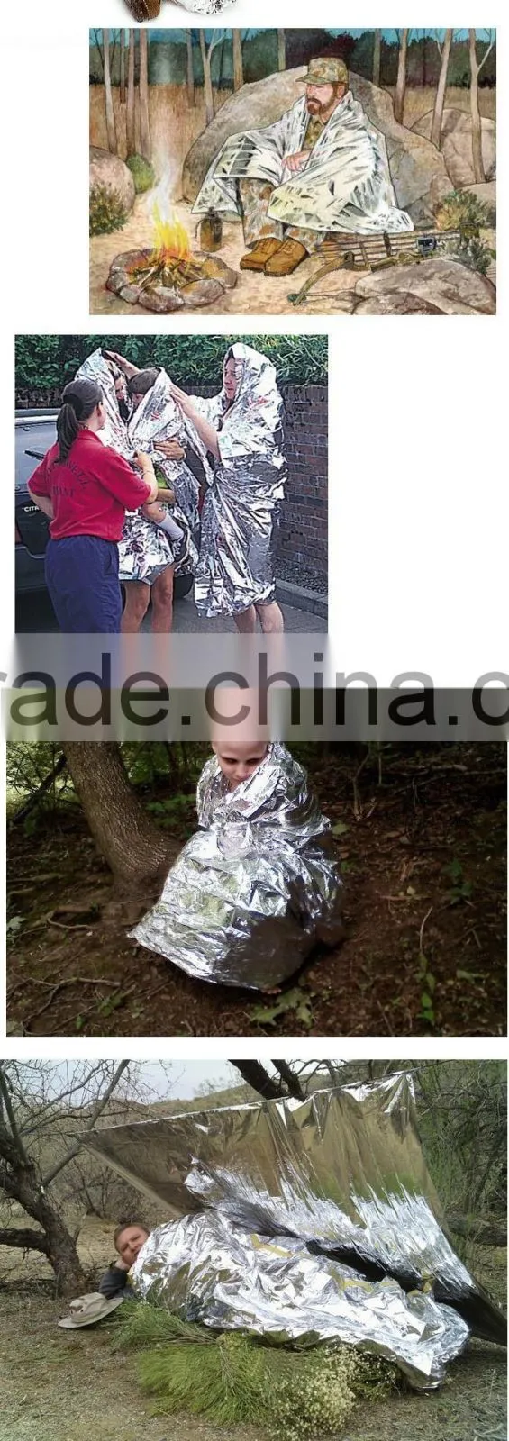 survival equipment survival blanket camping survival kit