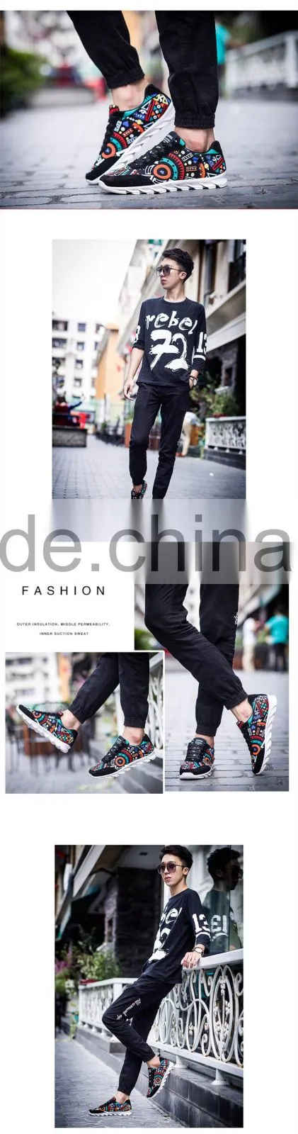 China supplier high quality new model sports shoes men
