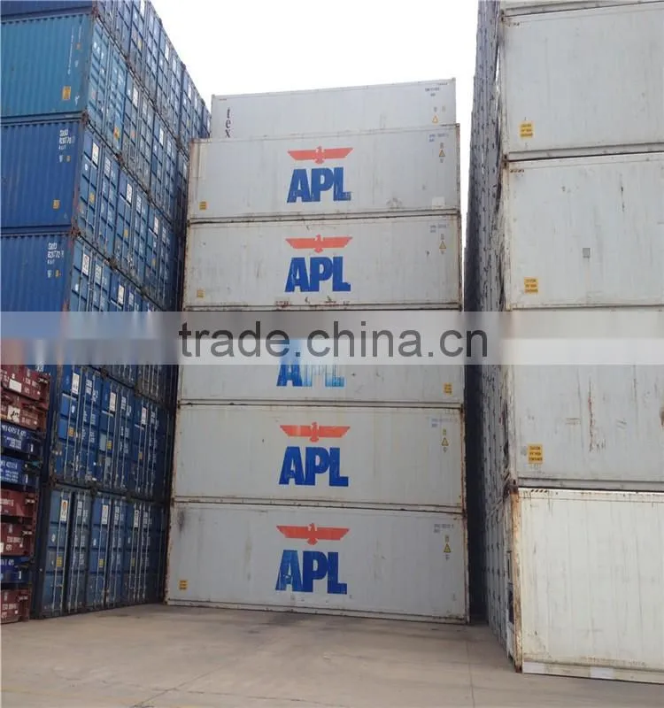 40feet used Reefer Container with Carrier refrigerator for sale