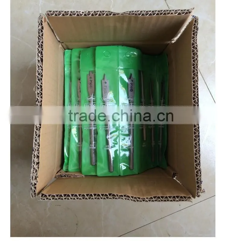 POWERSKY High Carbon Steel Wood Auger Bit Wood Flat Bits Wood Drill Bit