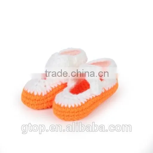 Wholesale Baby Handmade Crochet Shoes Supplier for 1-10 months old S-0009
