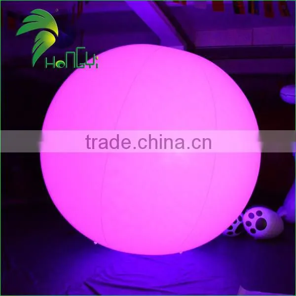 2016 Plastic pvc Party Decoration Inflatable Led Light Ball