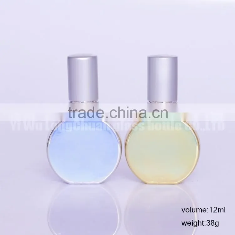 perfume spray glass bottle, round shape spray bottle bulk