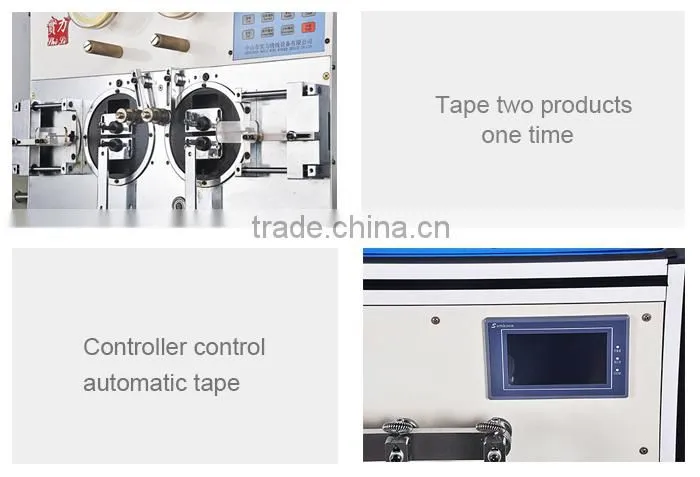 Automatic tape transformers machine vertical type coil wrapping machine