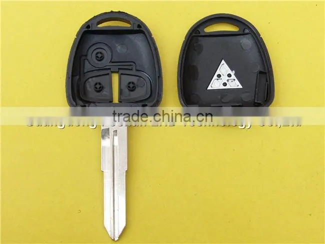Replacement 3 Buttons Keyless Entry Remote Car Key Fob Shell Case With MIT11R Blade for Mitsubishi Lancer EVO