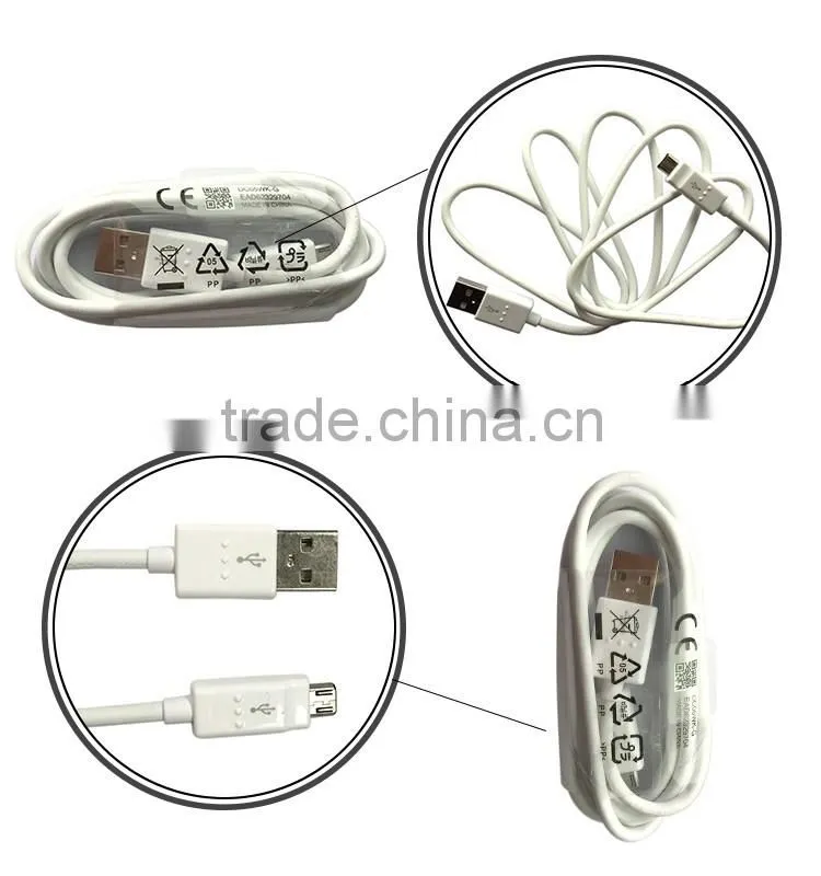 1.0m length white original mobile phone usb 3.0 data link cable for lg