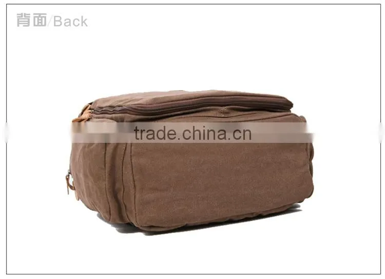 outdoor adventure backpack,functional backpacks cheap and beautiful,Teenagers Leisure Canvas Backpack