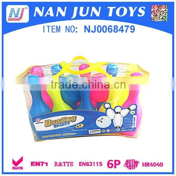 Plastic bowling ball set for kids