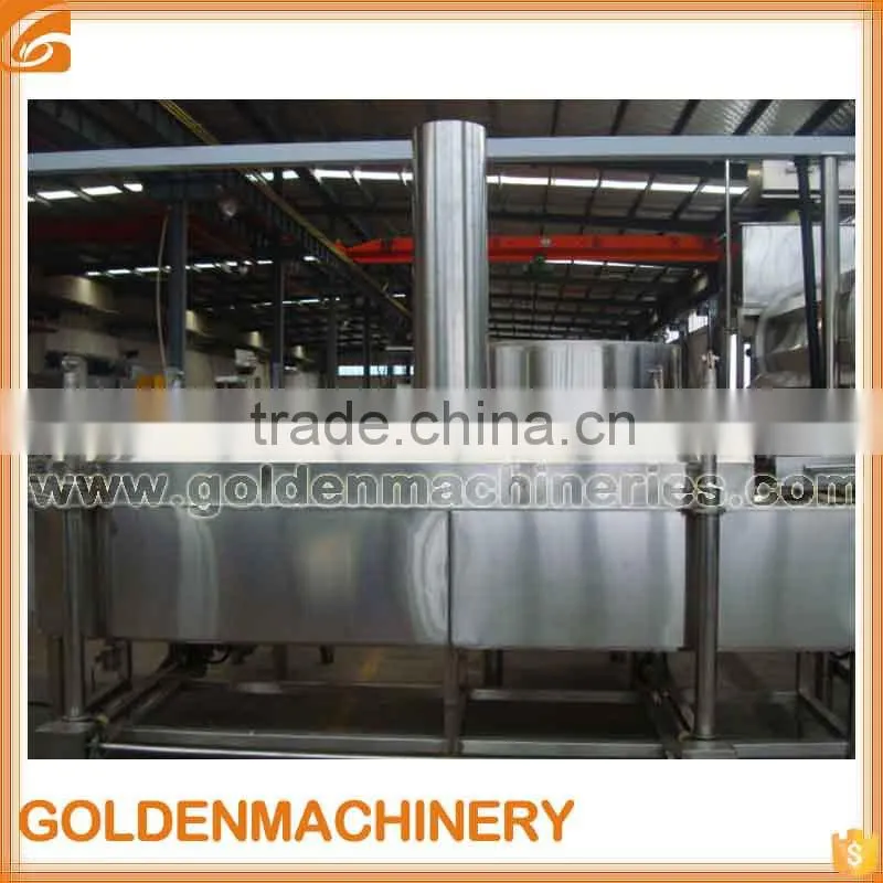 Continuous Peanut Fryer Frying Machine Nut Peanut Snacks Frying Production Line
