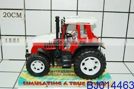 Good quality green plastic toy farmer car