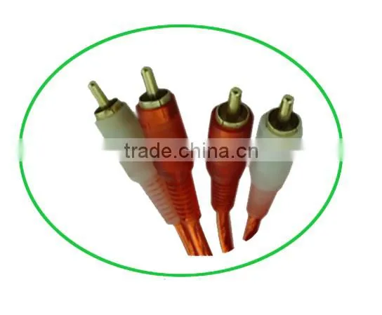 High quality foil av vedio cable for psp 1000 male to male