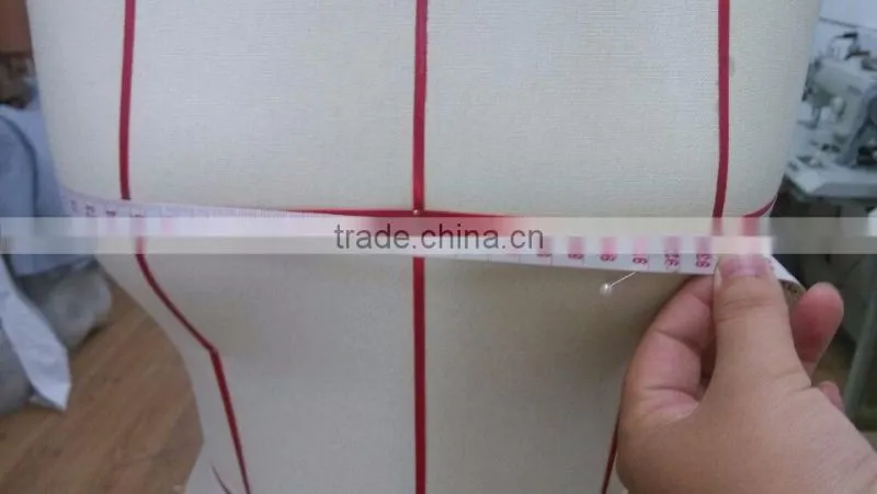 Half body female fitting mannequin half body dressform table mannequin