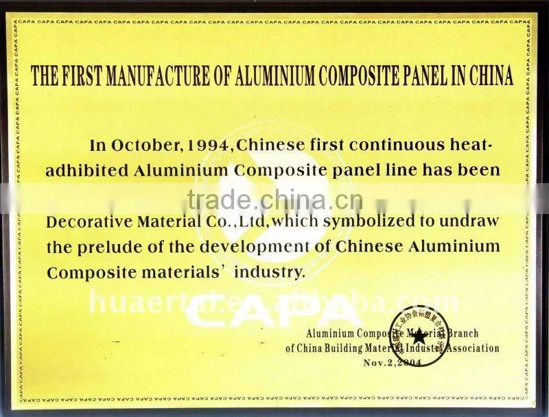 Aluminum composite panel acp