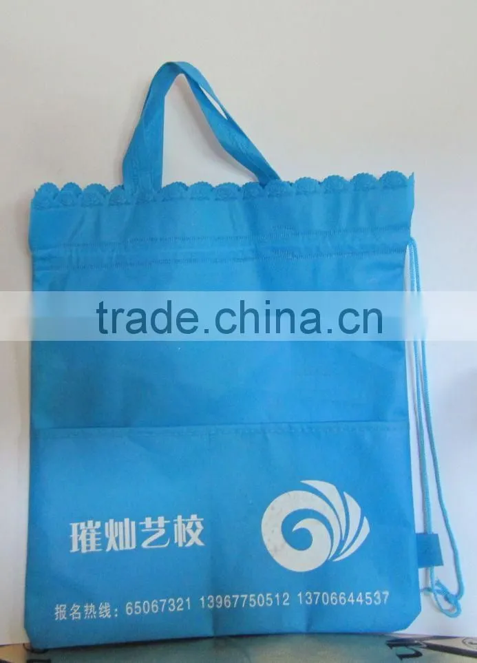 Customized beautiful Drawstring Bag for students