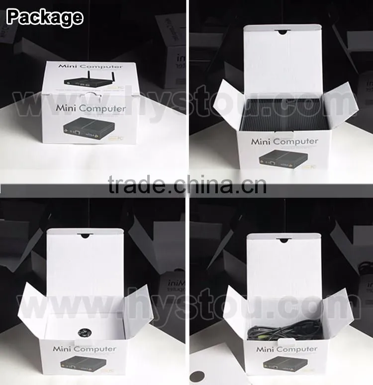 Intel i7 4500u 4510u barebone used fanless industrial mini pc 6RS232 dual nic dual hdmi Windows10