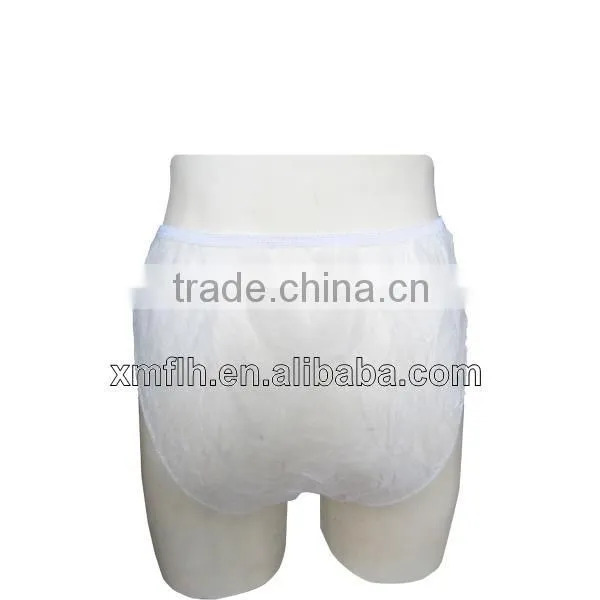 Hot Selling Disposable Nonwoven Underwear for Ladies