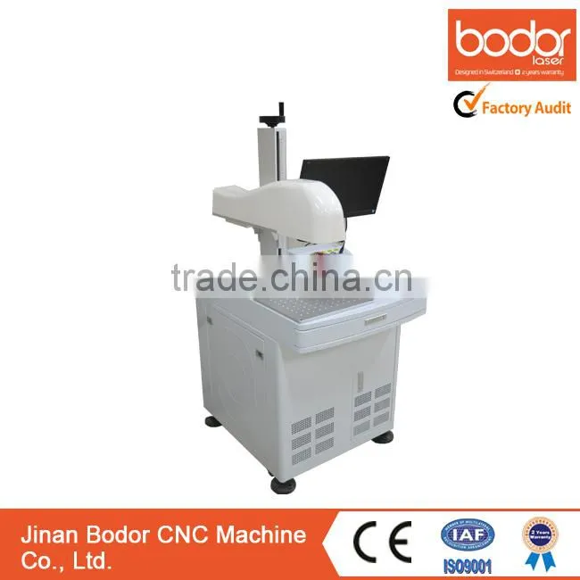 50w Desktop fiber laser marking machine 2 years warranty CE ISO SGS BV TUV FDA