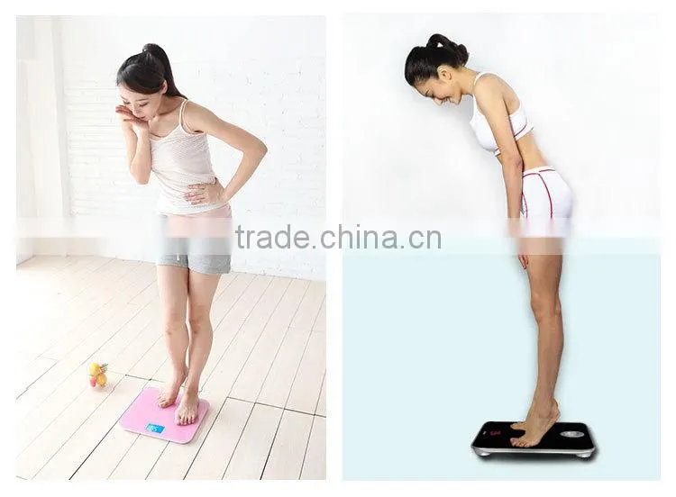 2015 HOT Fashion Solar digital bathroom scale