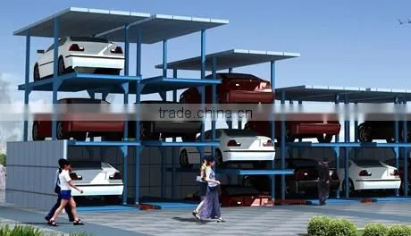 Pjs3 Simple Three-Storey car parking garage