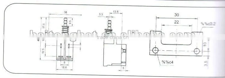 Power Switch push switch KDC-A04