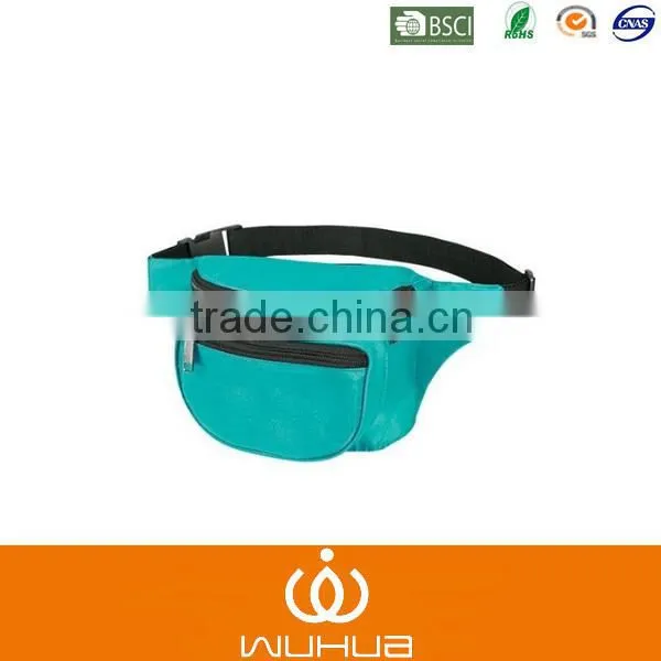 fashion man nylon waist bag with belt