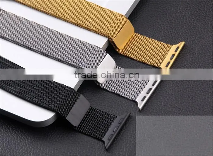 High quality cheap watch strap iwatch original stainless steel metal strap official band for apple watch