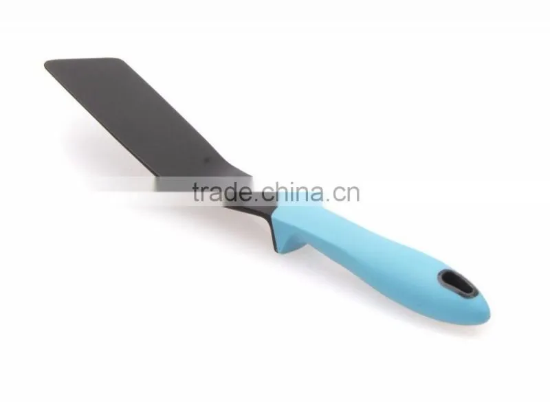 Food Grade 7 Piece Nylon Kitchen Utensil Set With Rotating Organizing Carousel soft handle