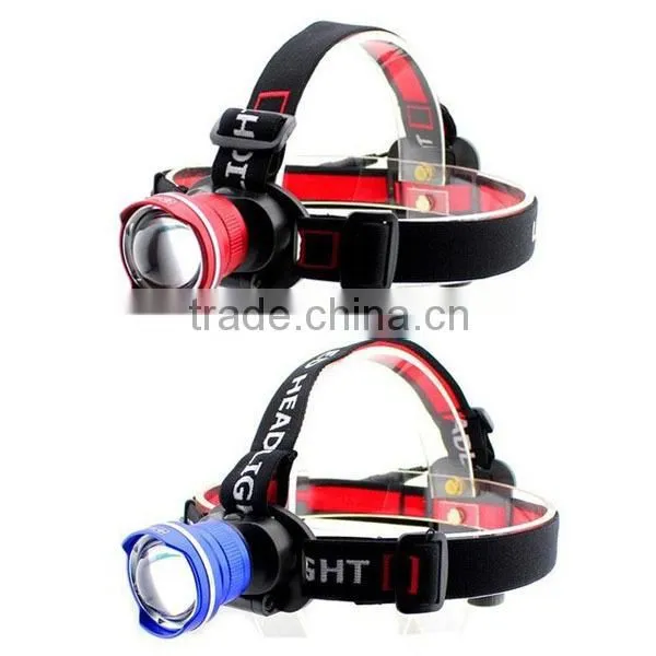 POPPAS T85 High power headlamps hunting headlight camping head torch light fishing led headlamp