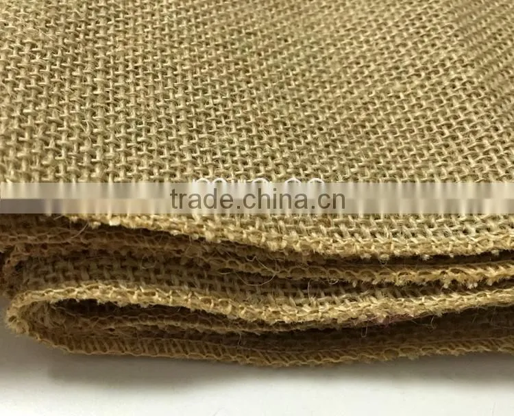 Burlap chair sash